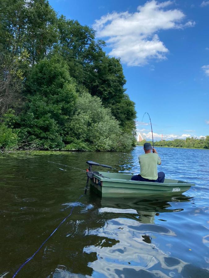 Zouw Hausboat Zakotven -Pouze Ubytovani Roudnice nad Labem Kültér fotó