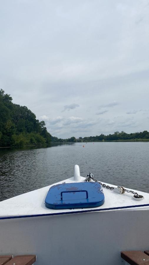 Zouw Hausboat Zakotven -Pouze Ubytovani Roudnice nad Labem Kültér fotó