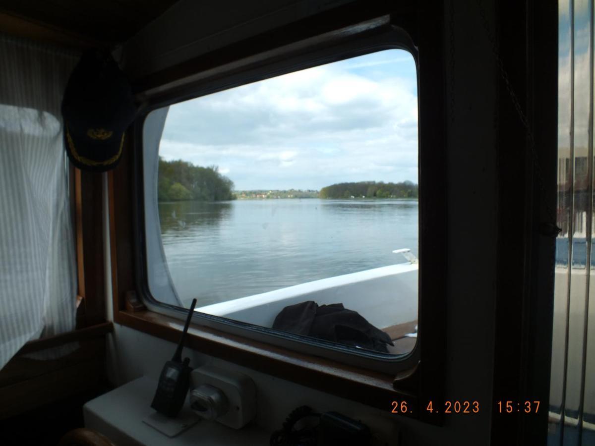 Zouw Hausboat Zakotven -Pouze Ubytovani Roudnice nad Labem Kültér fotó