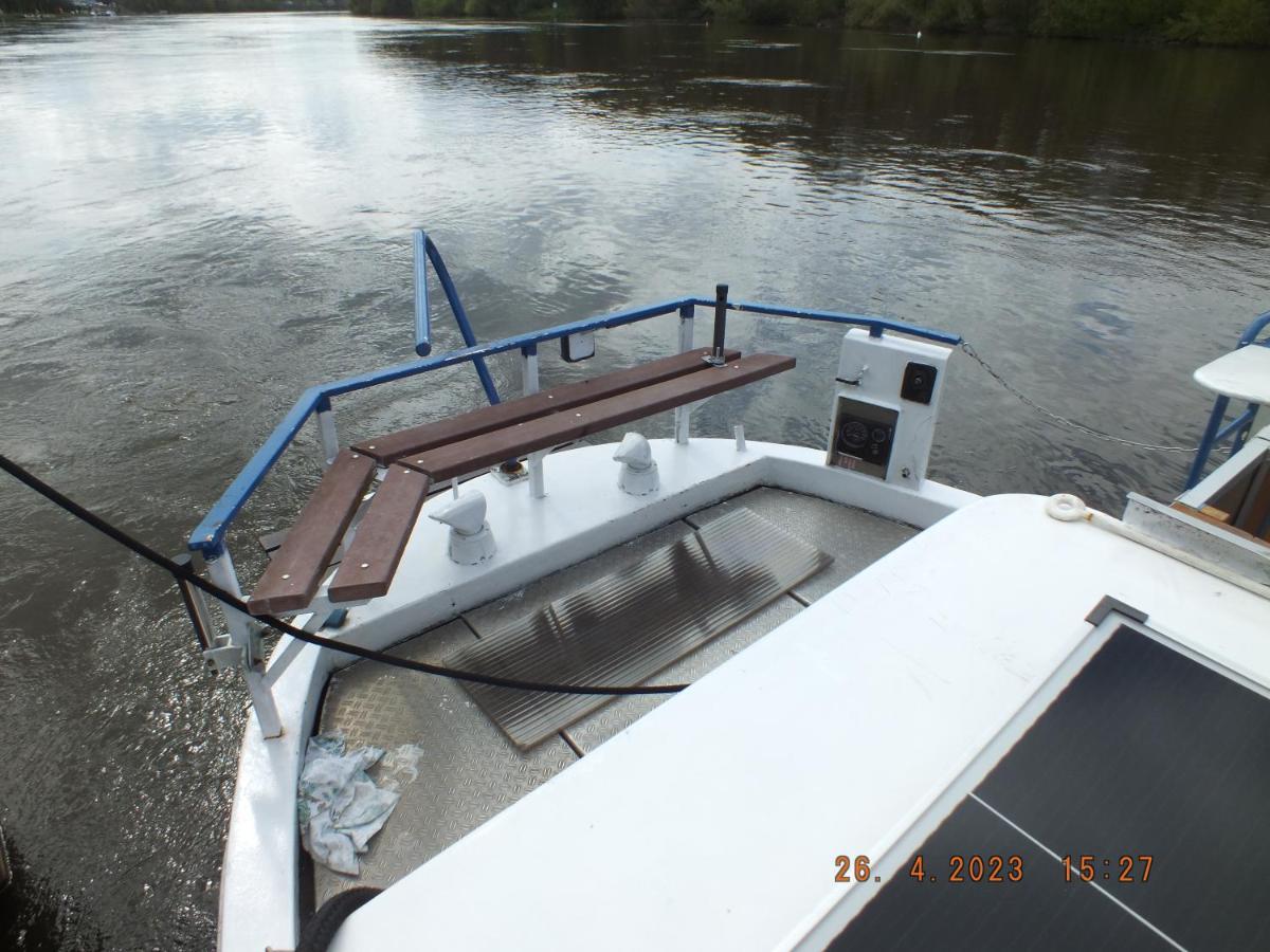 Zouw Hausboat Zakotven -Pouze Ubytovani Roudnice nad Labem Kültér fotó