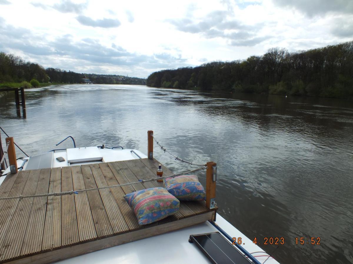 Zouw Hausboat Zakotven -Pouze Ubytovani Roudnice nad Labem Kültér fotó