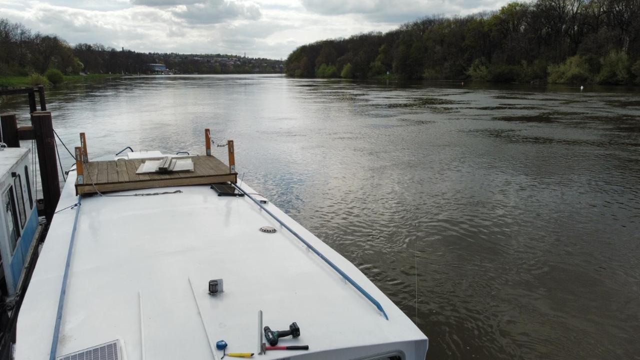 Zouw Hausboat Zakotven -Pouze Ubytovani Roudnice nad Labem Kültér fotó