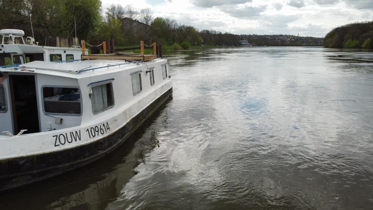 Zouw Hausboat Zakotven -Pouze Ubytovani Roudnice nad Labem Kültér fotó
