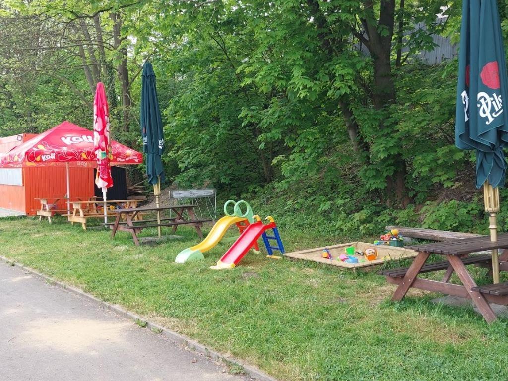 Zouw Hausboat Zakotven -Pouze Ubytovani Roudnice nad Labem Kültér fotó